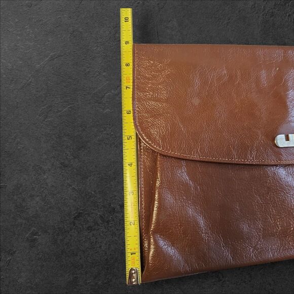 BERGDORF GOODMAN NEW YORK QUALITY Designer PORTFOLIO Leather Document Bag FRANCE - Picture 4 of 10